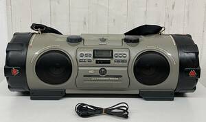 レトロ オーディオ コレクション ＊VICTOR ビクター JVC ＊RV-X70 パワードウーファーCDシステム ＊カセット デッキ ラジカセ ジャンク品