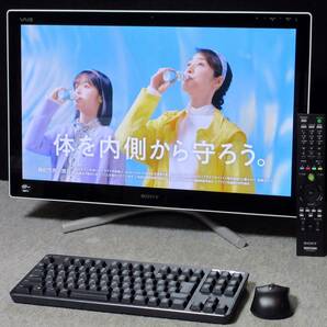 ◆Win11/スグつくTV/最大16GB/高速SSHD(SSD)1TB/快速i7/BRAVIAタッチ24型ワイド/地デジW録画/BD/無線KB＆MU/Wi-fi/WebCam/Office/B17N◆の画像4