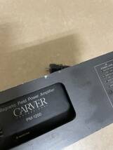 CARVER(カーバー) PM-1200 パワーアンプ 簡易音出し確認済_画像3