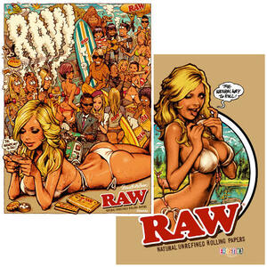 ro gold Jerry bean RAW Double Sided Poster постер новый товар быстрое решение бесплатная доставка erostikae Roth TIKKA Rockin'Jelly Bean внутренний стандартный 