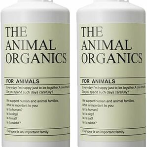 THE ANIMAL ORGANICS 飲水にまぜるだけ！ 犬猫用 口臭 体臭 糞尿臭 ケア 液体サプリ 200ml ×２