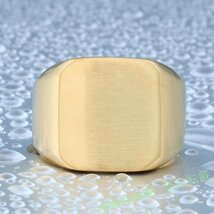 新品 高級感 指輪 贈り物 (13号～29号) ステンレス メンズ アクセサリー シンプル リング プレゼント LA019_画像2