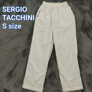 SERGIO TACCHINI セルジオタッキーニ トレーニングパンツ トラックパンツ 白色 メンズ Sサイズ