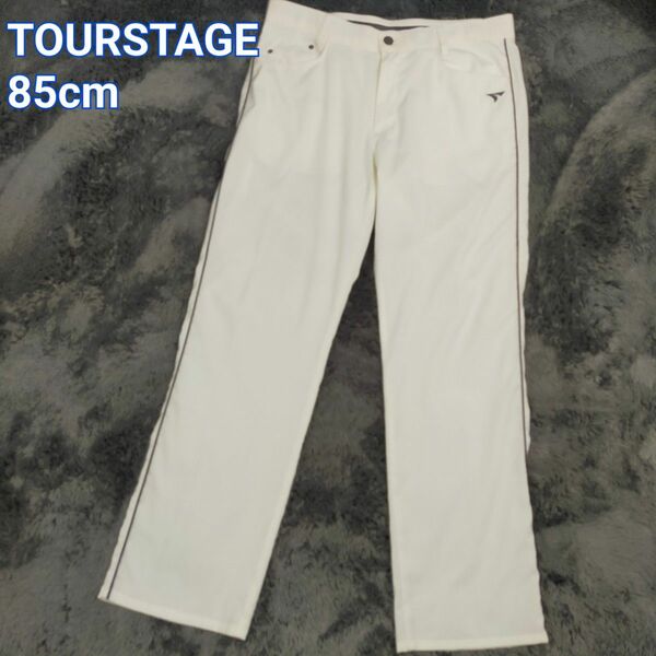 TOURSTAGE ツアーステージ ゴルフウェア ゴルフパンツ スラックス 吸水速乾ドライ ストレッチ ティーポケット メンズXL