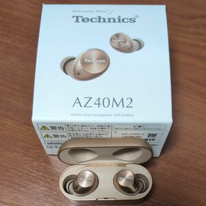 ●Technics AZ40M2 ローズゴールド●中古付属品完備●ケースにやや傷あり