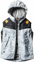 2着セット ＬＬサイズ ベスト　カモフラシルバー　 バートル 空調服　AC1094【 服のみ】エアークラフト ベスト AC1194　②_画像2