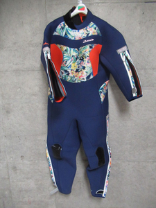World Dive world большой b мокрый костюм женский длина одежды примерно 138cm толщина примерно 4mm дайвинг управление 6k0408K-F08