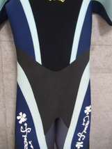 World Dive free ワールドダイブ フリー ウェットスーツ 着丈約137cm 厚み約3mm ダイビング 管理6k0411Q-F07_画像4