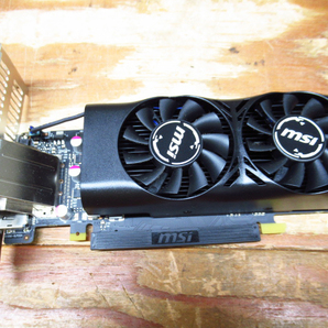 NVIDIA MSI GeForce GTX1050Ti 4GB LP グラフィックボード 管理6E0306B-B06の画像1