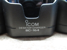 まとめ iCOM トランシーバー IC-4077 13台 / スタンド BC-164 12台 /充電器 BC-164 11個 / カバー 5個 無線機 管理6I0403F-B3_画像7