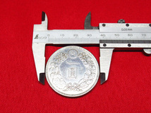 古銭 一圓 銀貨 一円 明治三十八年 直径約38mm 重量27g 管理6J0406C-YP_画像4
