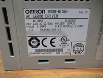 omron オムロン R88D-WT04H ACサーボドライバ 説明書・元箱あり 管理6k0406L-B09_画像4