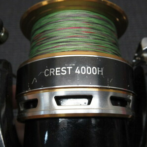 DAIWA スピニングリール ダイワ CREST 4000H 釣り用 アウトドア フィッシング 管理6R0409J-A2の画像3