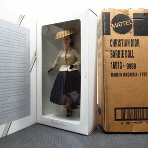 未使用 MATTEL マテル Barbie バービー人形 Christian Dior クリスチャンディオール 16013 フィギュア ドール 管理6NT0410E-B06の画像1