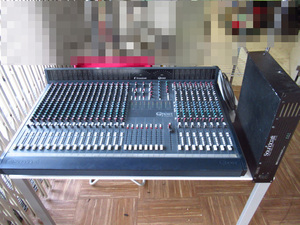 Soundcraft Ghost LE 24 business use analog mixer 24ch electrification verification only present condition goods Junk control 6A0402A-F9