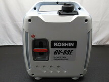 工進 KOSHIN インバーター 発電機 GV-9SE ガソリンエンジン 管理6R0416F-H8_画像1