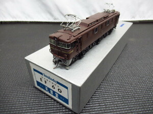  Tenshodo Tenshodo direct current electric locomotive EF60 tea painting HO gauge No.541 railroad model box attaching control 6NT0425D-B03