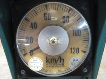 鉄道グッズ 国鉄 HITACHI SR36 直流電気機関車 運転台 速度計 Pパターン スピードメーター 現状品 管理6I0425A-B2_画像2