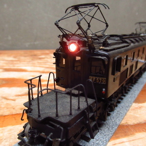 天賞堂 Tenshodo 489 EF57 旅客用電気機関車 鉄道模型 HOゲージ 管理6J0426E-R1の画像2