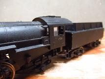 Adachi アダチ JNR D52 戦時型？ HOゲージ 蒸気機関車 鉄道模型 管理6J0426F-R1_画像4