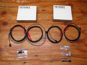 未使用品 KEYENCE キーエンス PS-52 アンプ分離型光電センサ 2個セット 管理6M0426H-B8
