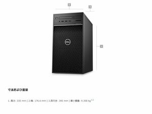 Precision 3630Tower/Xeon E-2174G/32GB/ssd512GB+HDD1TB/Win11Quadro