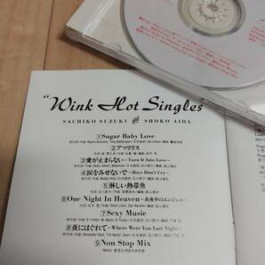 wink hot singles ウインク 中古CD 昭和歌謡 送料180円 の画像3