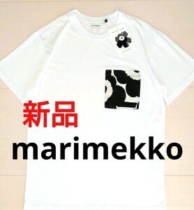  новый товар *marimekko Marimekko ki мужской ki морской еж ko большой размер короткий рукав футболка черный XS S M