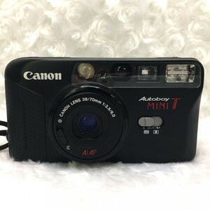 Canon Autoboy MINI T キヤノン オートボーイミニ テレ 35mmフィルムカメラ 2焦点切り換え AiAF ストラップ付 ジャンク品 ／ 05-01027