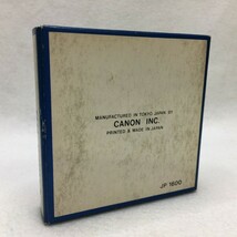 Canon FILTER 55mm Y3 2x キヤノン 55mm径 ねじ込み式 銀枠 イエローフィルター 白黒写真用 外箱・ケース・説明書付 現状品 ／ 04-00688_画像6