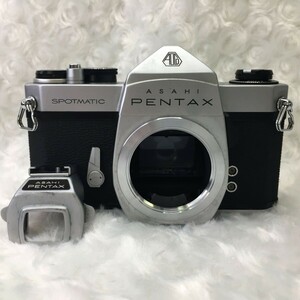 ASAHI PENTAX SPOTMATIC アサヒペンタックス（SP）スポットマチック 35mm一眼レフカメラ ファインダーカバー付 ジャンク品 ／ 05-00968