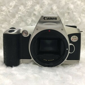 Canon New EOS Kiss ボディ キヤノン ニュー イオス キッス 色：シルバー EFマウント 35mm一眼レフ フィルムカメラ ジャンク品 ／ 05-00997