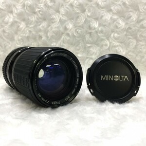 SIGMA ZOOM-αII 35-105mm f3.5-4.5 シグマ ミノルタMDマウント 標準ズームレンズ オールドレンズ レンズキャップ付 現状品 ／ 05-01052