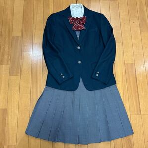 3 4 コスプレ衣装 夏 冬 制服 上下セット ブレザー リボン付きブラウス ベスト スカート ポロシャツ 東邦の画像3