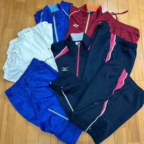 4 2 コスプレ衣装 YONEX MIZUNO ヒットユニオン ジャージ 上下 ハーフパンツ 体操服 中学 高校の画像1