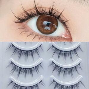10 pair pack eyelashes extensions eyelashes extensions 068 sweet cute 