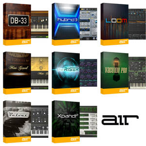 AIR Music Tech 8音源バンドル シンセ・ピアノ・オルガン Xpand!2等 未使用シリアル 正規品 Mac/Win対応