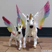 Schleich シュライヒ バヤラ ウィングレインボー ユニコーン 親子セット◆フィギュア 天馬 ペガサス 虹色_画像4