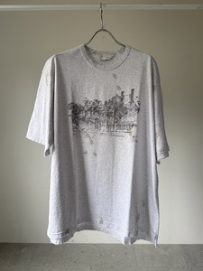 ancellm AGING T-SHIRT Tシャツ カットソー エイジングTシャツ ダメージ ペイント crash アンセルム sugarhill dairiku