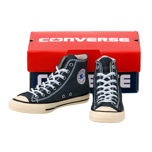 コンバース CONVERSE MINI FIGURE COLLECTION【 ALL STAR US HI　インクブルー】コンバース ブックブック付き未開封品