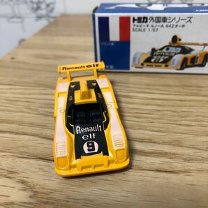 トミカ 青箱F48 アルピーヌ ルノーA 442 ターボの画像5