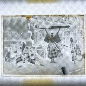 １円スタート ガラス写真 5枚 歌舞伎 記録 風景 舞台 演劇 学校 集合写真 当時物 時代 希少 レア レトロ アンティーク　　