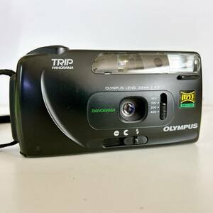 1円スタート 動作未確認 ジャンク 現状品 OLYMPUS オリンパス TRIP PANORAMA トリップ パノラマ　フィルムカメラ コンパクト