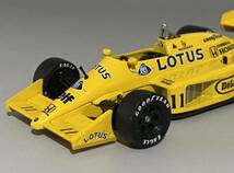 1/43 F1 Camel Team Lotus Honda 99T 1987 Satoru Nakajima #11 ◆ 12位 1987 FIA Formula One World Championship ◆ ロータス 中嶋 悟_画像6
