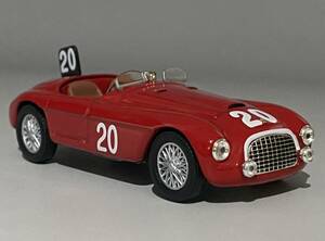 1/43 Ferrari 166 MM 24 Hours of Spa 1949 #20 ◆ Luigi Chinetti / Jean Lucas ◆ フェラーリ アシェット