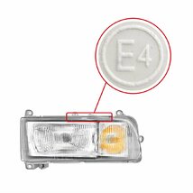 日本光軸仕様 純正タイプ 日野 スペースレンジャー フロント ヘッドライト ヘッドランプ ライト Eマーク 81110-3502A 右 送料無料_画像4