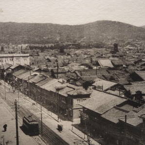 戦前京都【四條通り】繪葉書 ＊路面電車＊の画像3