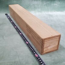 掛軸用 桐箱 総桐 軸箱 内寸長さ57.3cm ◇検索 美術品 収納箱 空箱 木箱 掛軸 st/1249_画像1