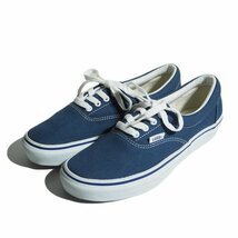 M8284R13　▼VANS バンズ▼　新品 V95CLA ERA Lo エラ ローカット キャンバス スニーカー ネイビー US7.5/24cm 紺 レディース_画像2