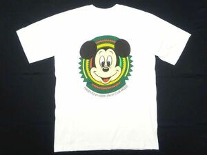 ★レア!!90's♪ミッキーマウス★ヴィンテージTシャツ/日本石油ウォルトディズニーランドDisney NISSEKI ONE-UPグッズメンズ